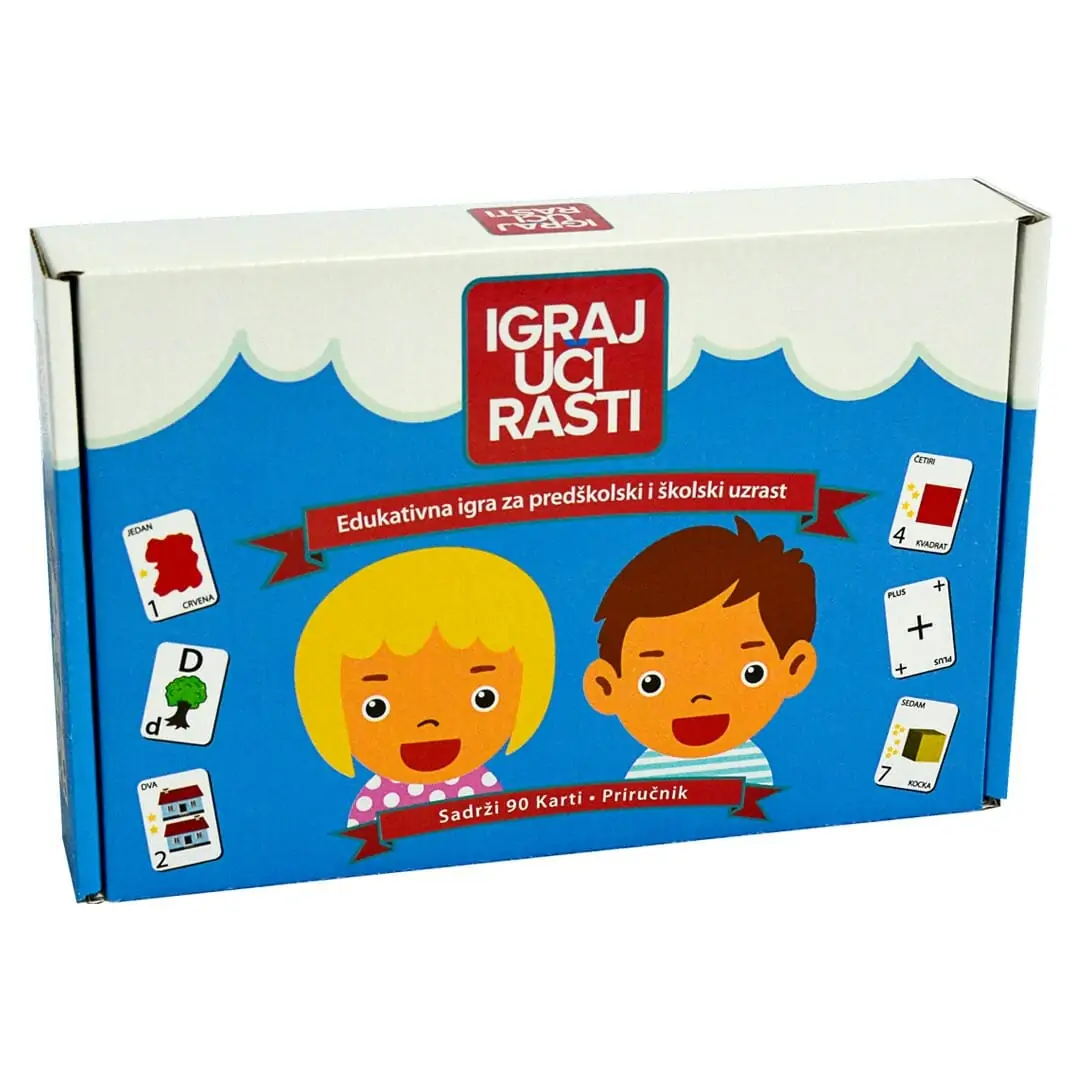 Edukativne kartice kutija