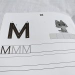 Pisanje velikog slova M kao mačka - Grafomotorička vježbanka Slova i Brojevi