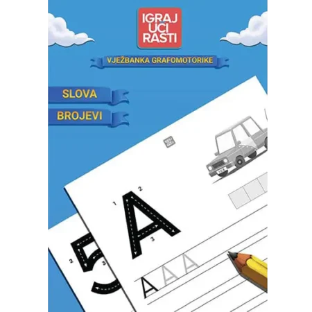 Pisanje velikih slova i brojevi A kao auto