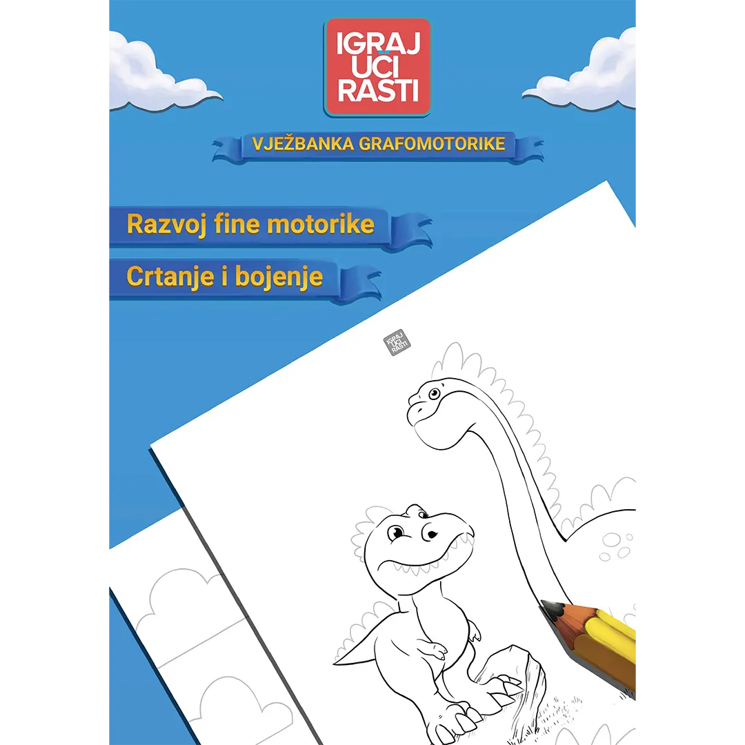 Grafomotorička vježbanka - Linije naslovna