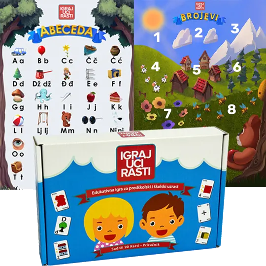 Igraj Uči Rasti paket