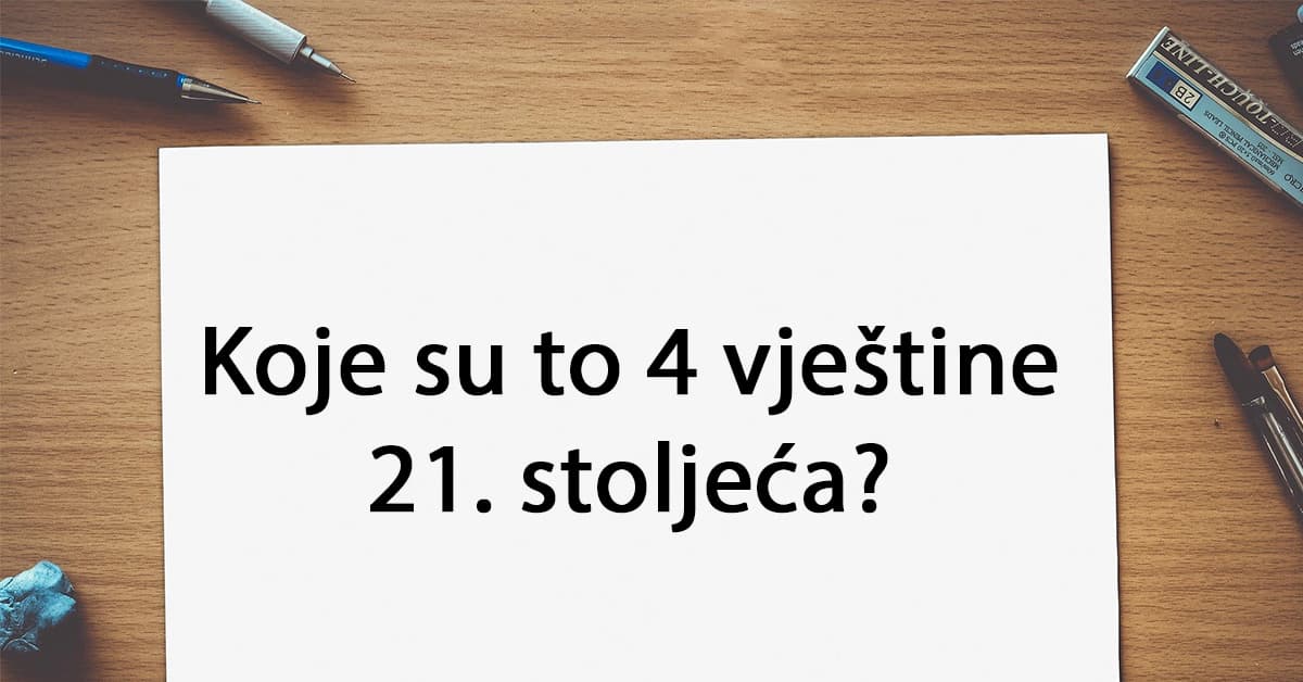 4k vještine 21. stoljeća